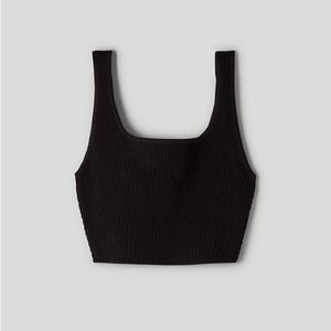 Aritzia Babaton Sculpt Crop Tank